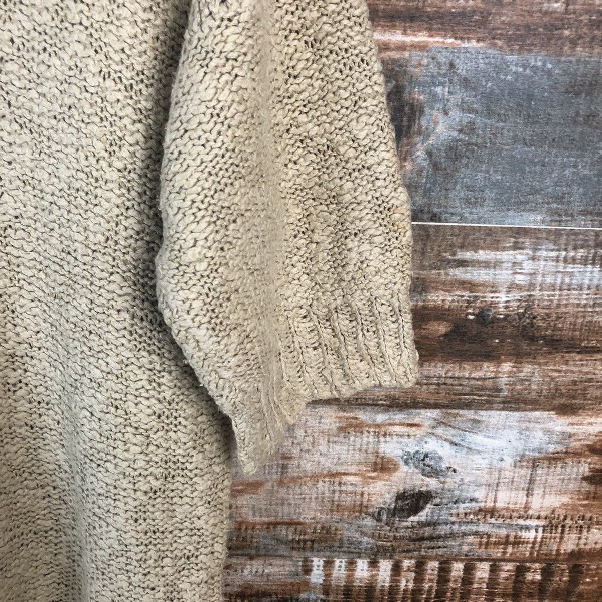 Homespun Knitwear × Japanese Brand Japanese Brand vintage Brown Knitwear #A2268 Size M / US 6-8 / IT 42-44 - 15 Thumbnail
