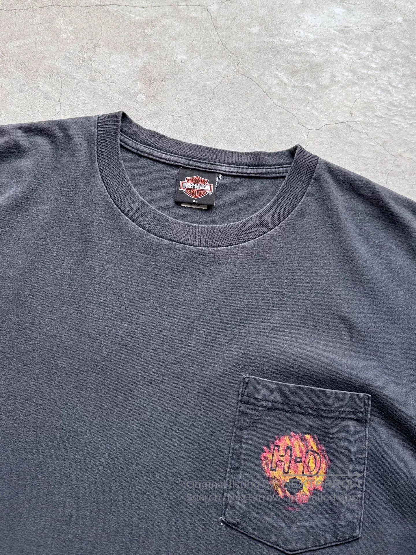 Vintage Vintage 00s Harley Davidson Yellowstone Tee. Size US XL / EU 56 / 4 - 3 Thumbnail