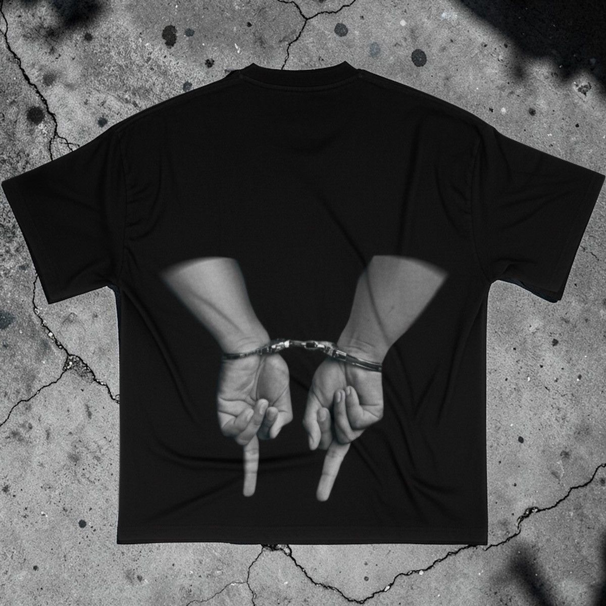 WWE Stone cold mugshot/hand cuff tee Size US XXL / EU 58 / 5 - 2 Thumbnail