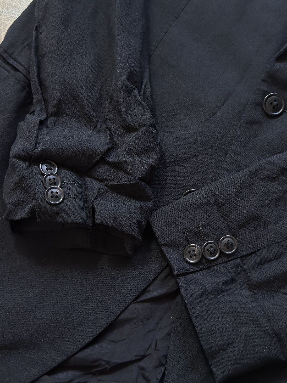 Jil Sander × Vintage VINTAGE +J JIL SANDER 2000s BLAZER Size L / US 10 / IT 46 - 5 Thumbnail