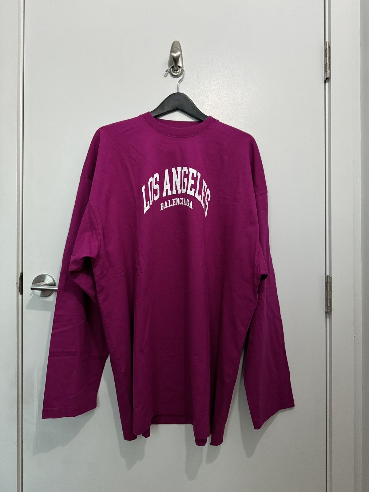 image of Balenciaga Limited Edition 12 Los Angeles Size 4 XL Magenta in Purple, Men's