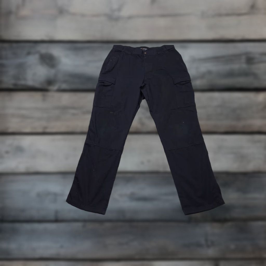 Vintage 5.11 Tactical Pants Mens 38x36 Blue Cargo Loose Straight Fit Uniform Heavy Duty Size US 38 / EU 54 - 1 Thumbnail