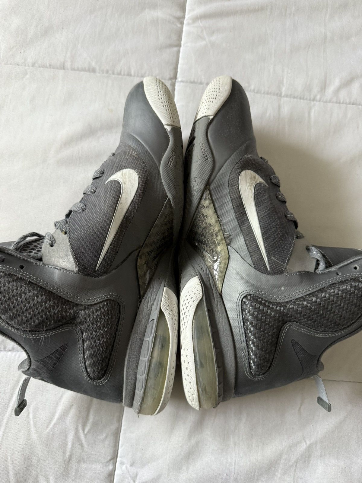 Nike 2012 Nike LeBron 9 “Cool Grey” Size US 10 / EU 43 - 3 Thumbnail