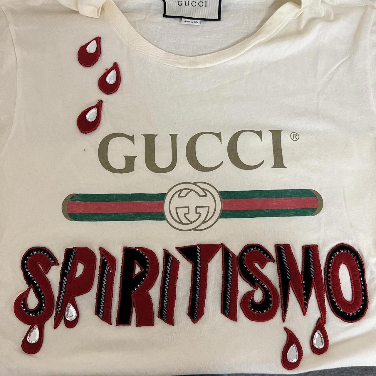 Gucci Gucci Vintage Spiritismo T-shirt Size S / US 4 / IT 40 - 3 Thumbnail