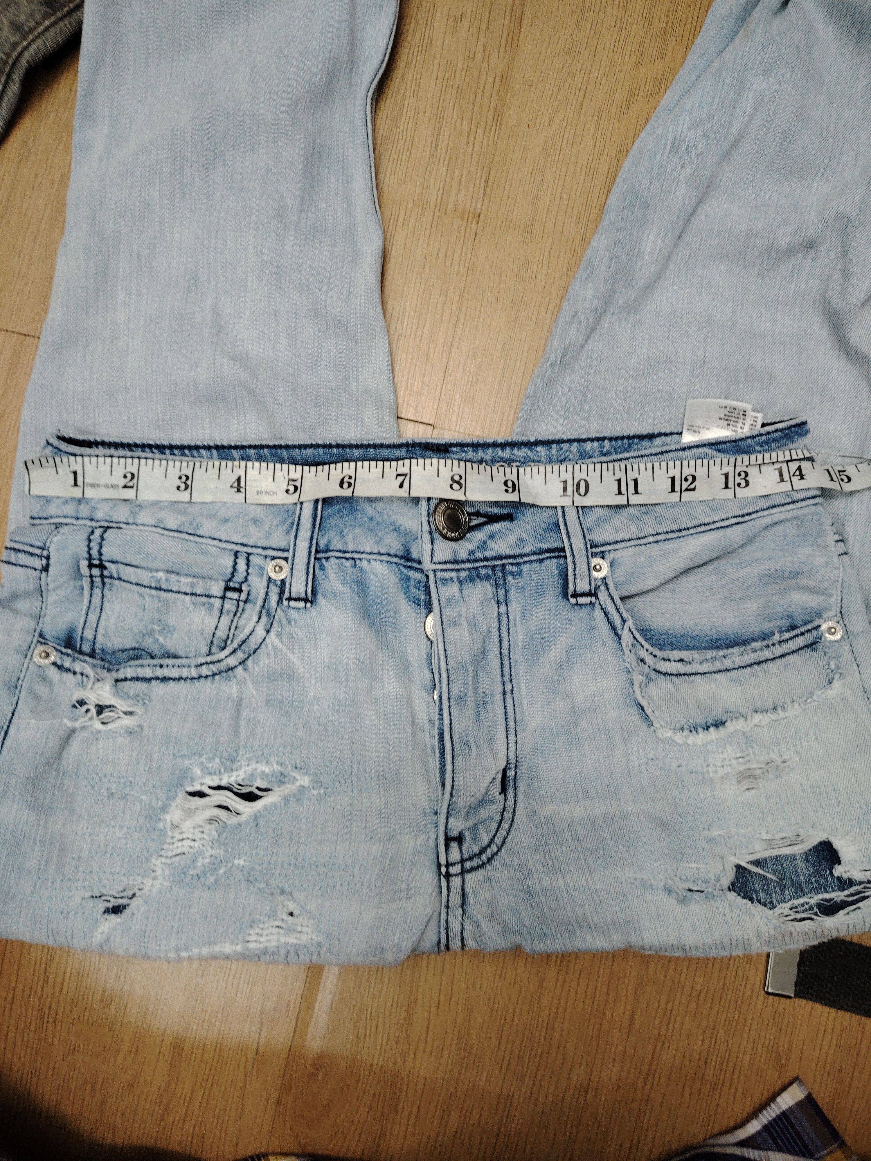 American Eagle Outfitters 💥BEST OFFER💥AMERICAN EAGLE TOMGIRL DISTRESSED DENIM Size 28" / US 6 / IT 42 - 11 Thumbnail