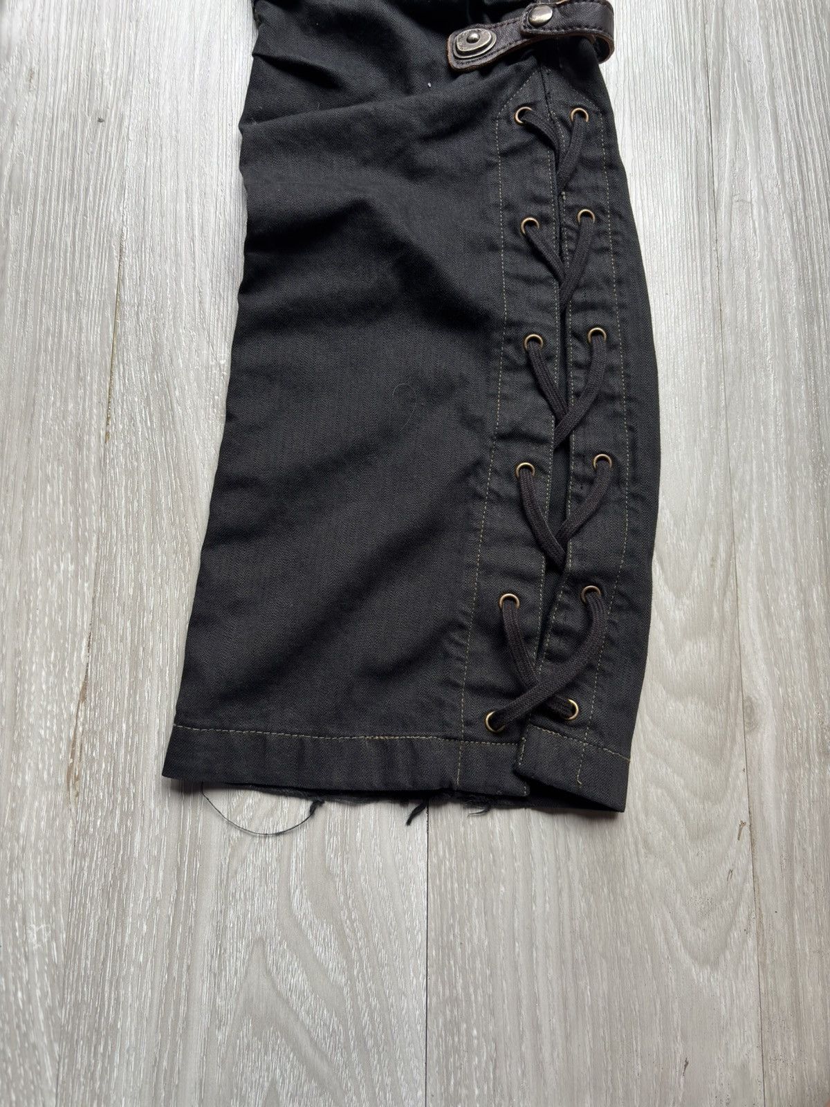 Tornado Mart Lace up cargo pants Size US 27 - 3 Thumbnail