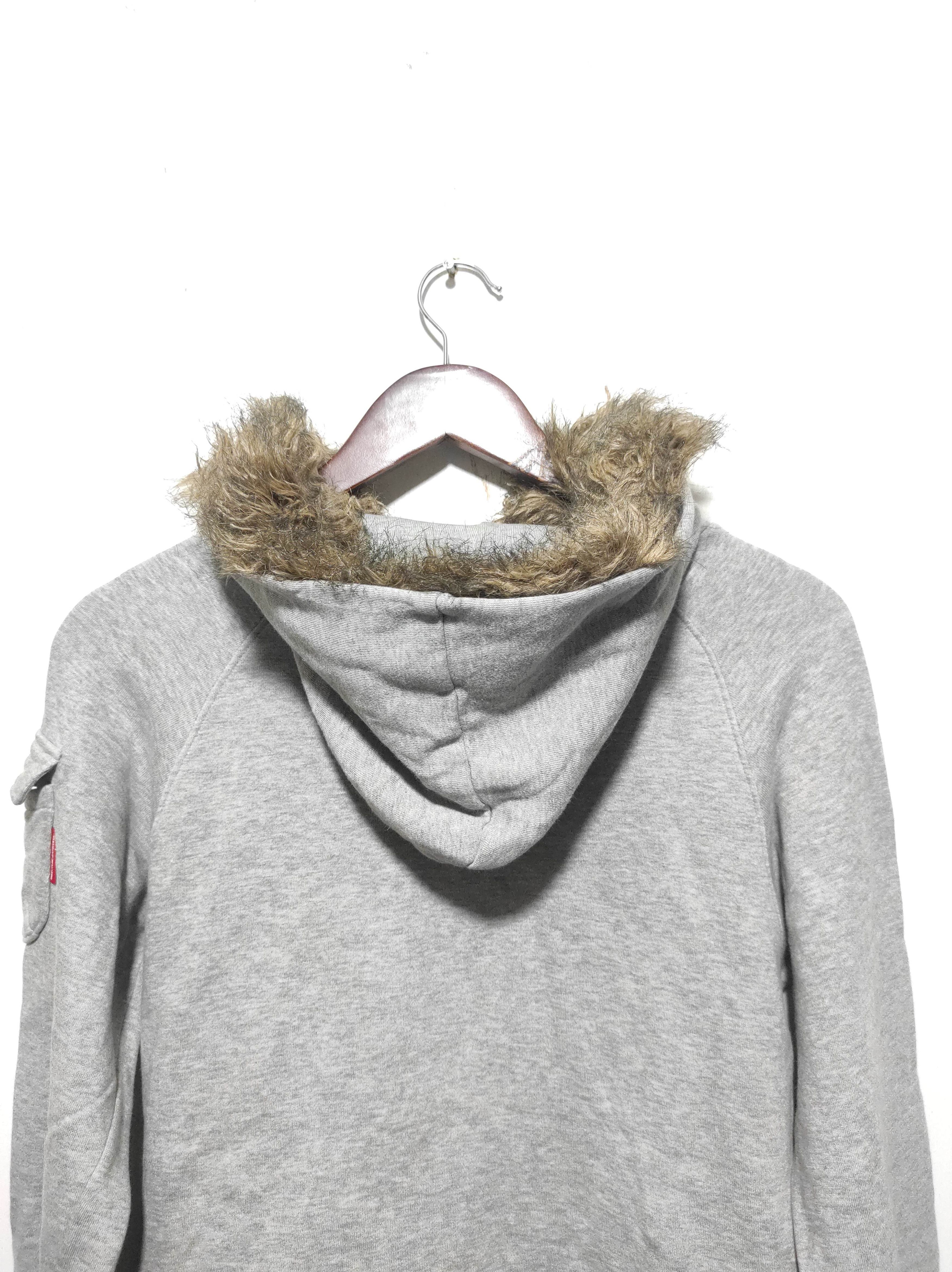 Japanese Brand Earth Music & Ecology Zip Fur Hoodie IfSixWasNine LGB style Size S / US 4 / IT 40 - 13 Thumbnail