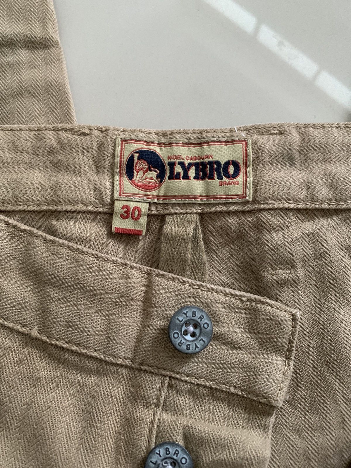 Nigel Cabourn Nigel Cabourn Lybro British Army HBT Trousers Size US 30 / EU 46 - 5 Thumbnail