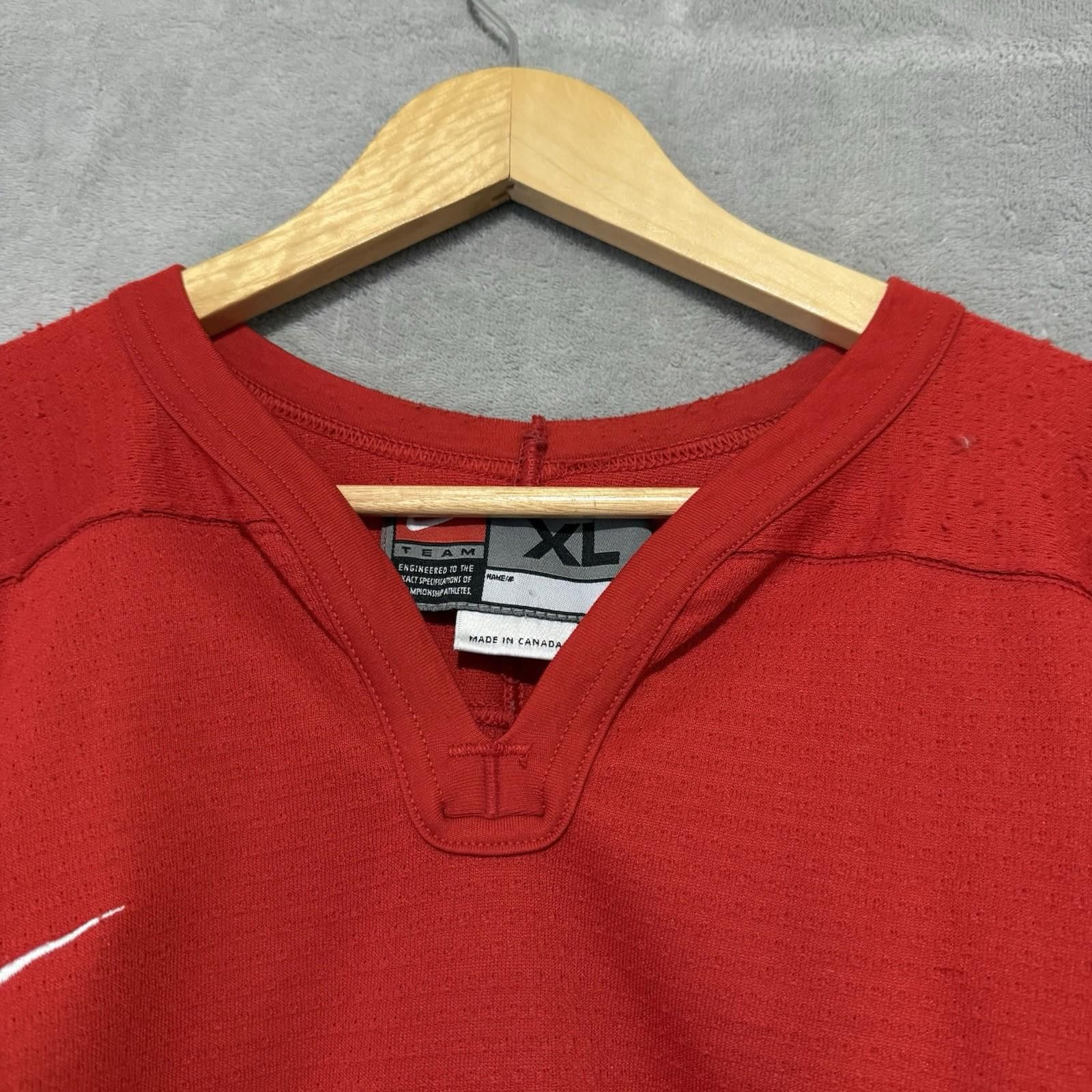 Nike 90s Nike Team Canada Jersey Size XL Men’s Size ONE SIZE - 3 Thumbnail