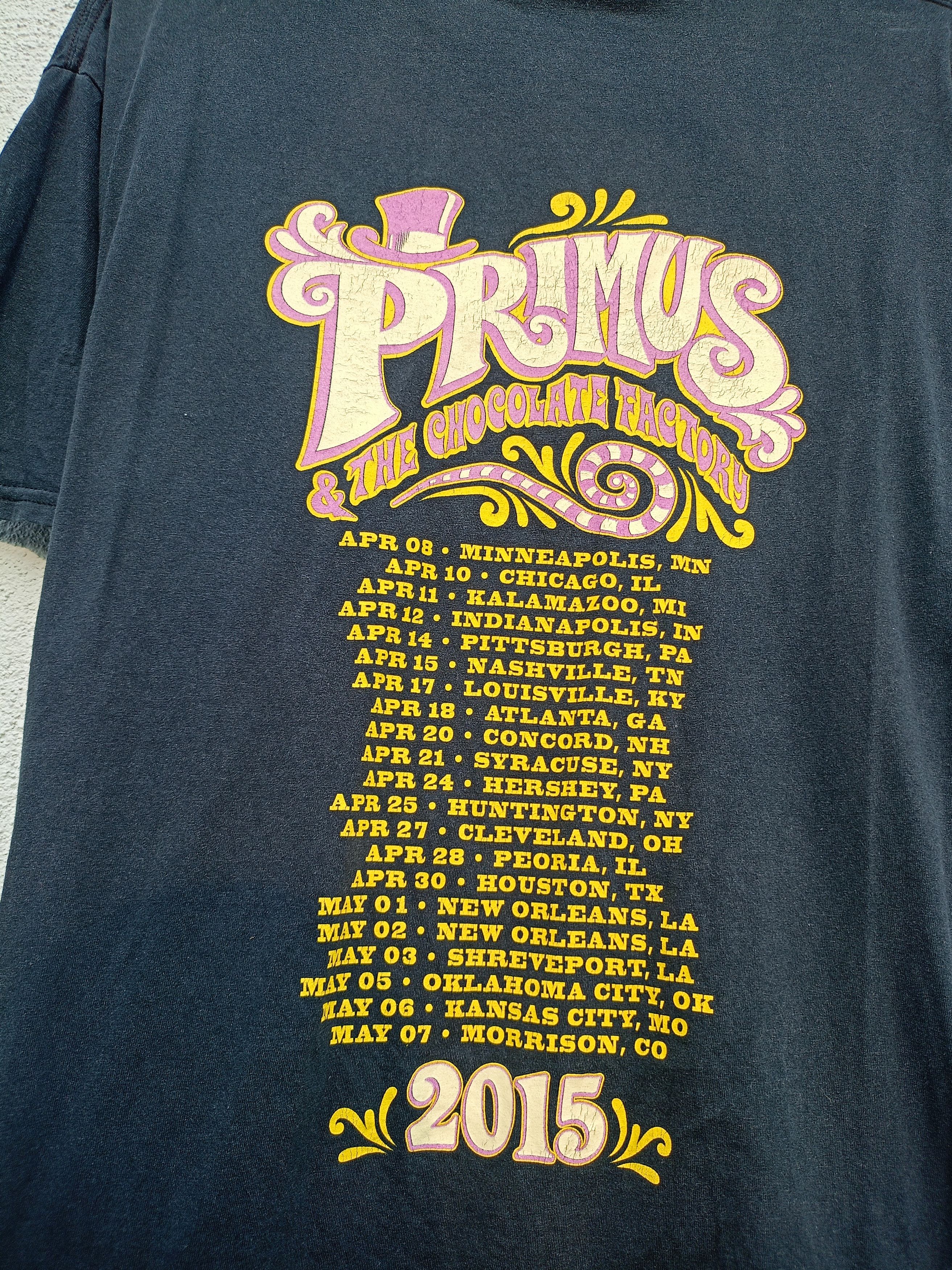 Band Tees × Vintage Vintage Primus Band Size US XL / EU 56 / 4 - 4 Thumbnail
