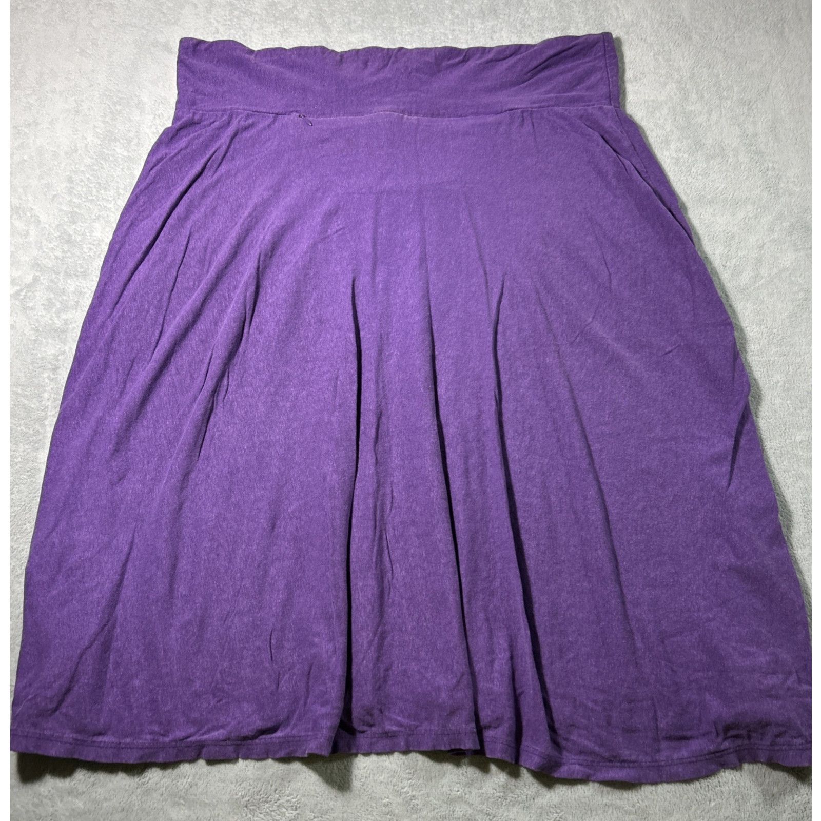 Magnolia Pearl 2000s Hemp Whimsical Fanny Pocket Skirt Medium 36x27 Goth Size 36" / US 14 / IT 50 - 1 Thumbnail