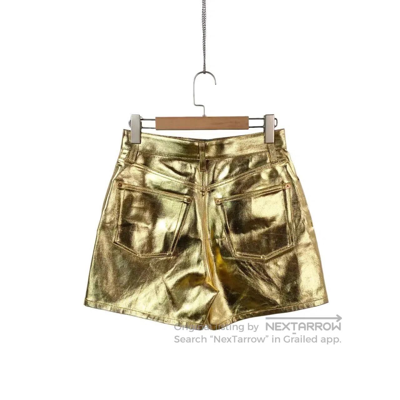 Louis Vuitton Louis Vuitton leather shorts| Size 24" / US 00 / IT 34 - 2 Thumbnail