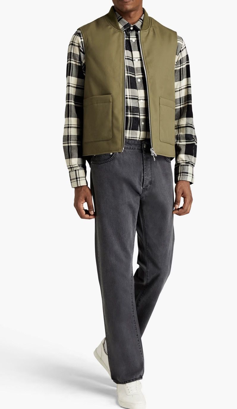 Officine Generale Officine Generale men’s Dean padded vest Olive NWT $595 Size US M / EU 48-50 / 2 - 6 Thumbnail