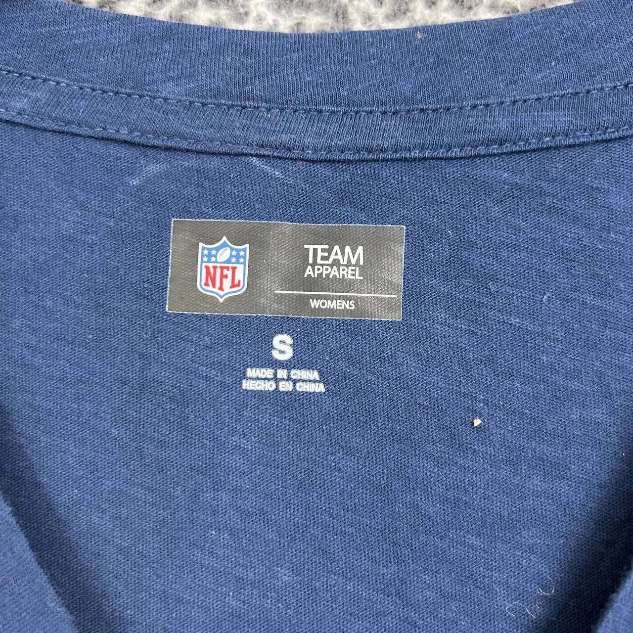 G-III Los Angeles LA Rams Shirt Women Short Sleeve V-Neck New S Size S / US 4 / IT 40 - 6 Thumbnail