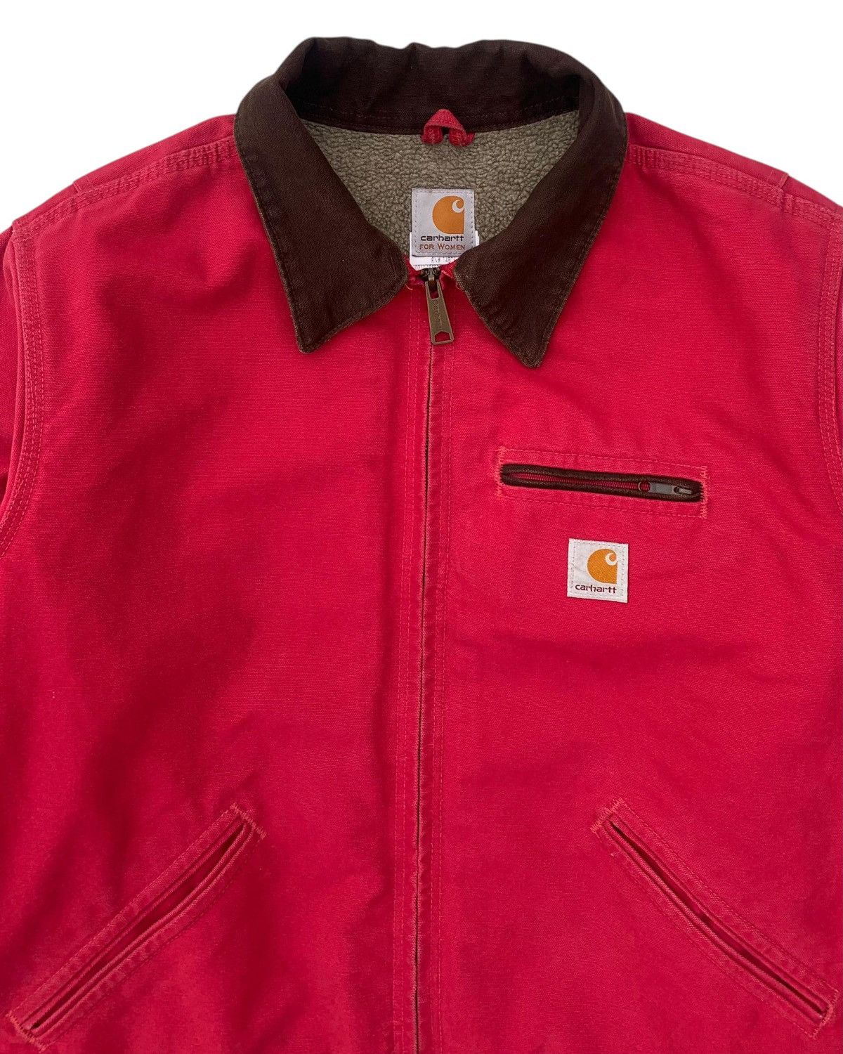 Carhartt [SOLD] 2011 Carhartt Scarlet Detroit Jacket WJ097 SCA Size US L / EU 52-54 / 3 - 2 Thumbnail