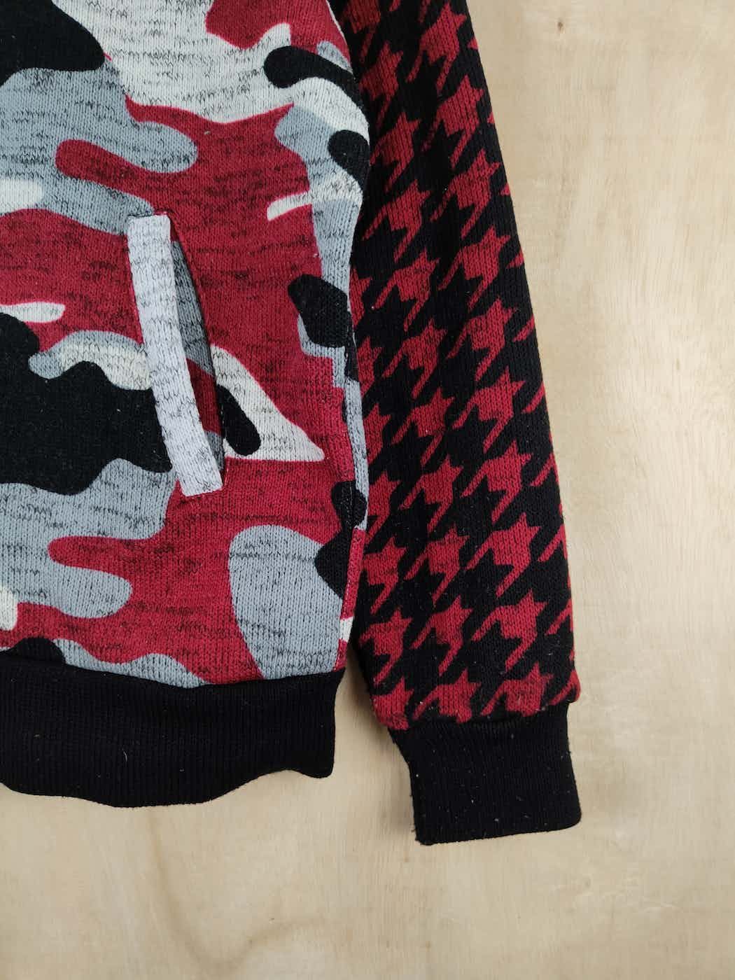 Japanese Brand Japanese Brand Red Bigbang Knitwear Hoodie Sweaters #S2549 Size L / US 10 / IT 46 - 6 Thumbnail