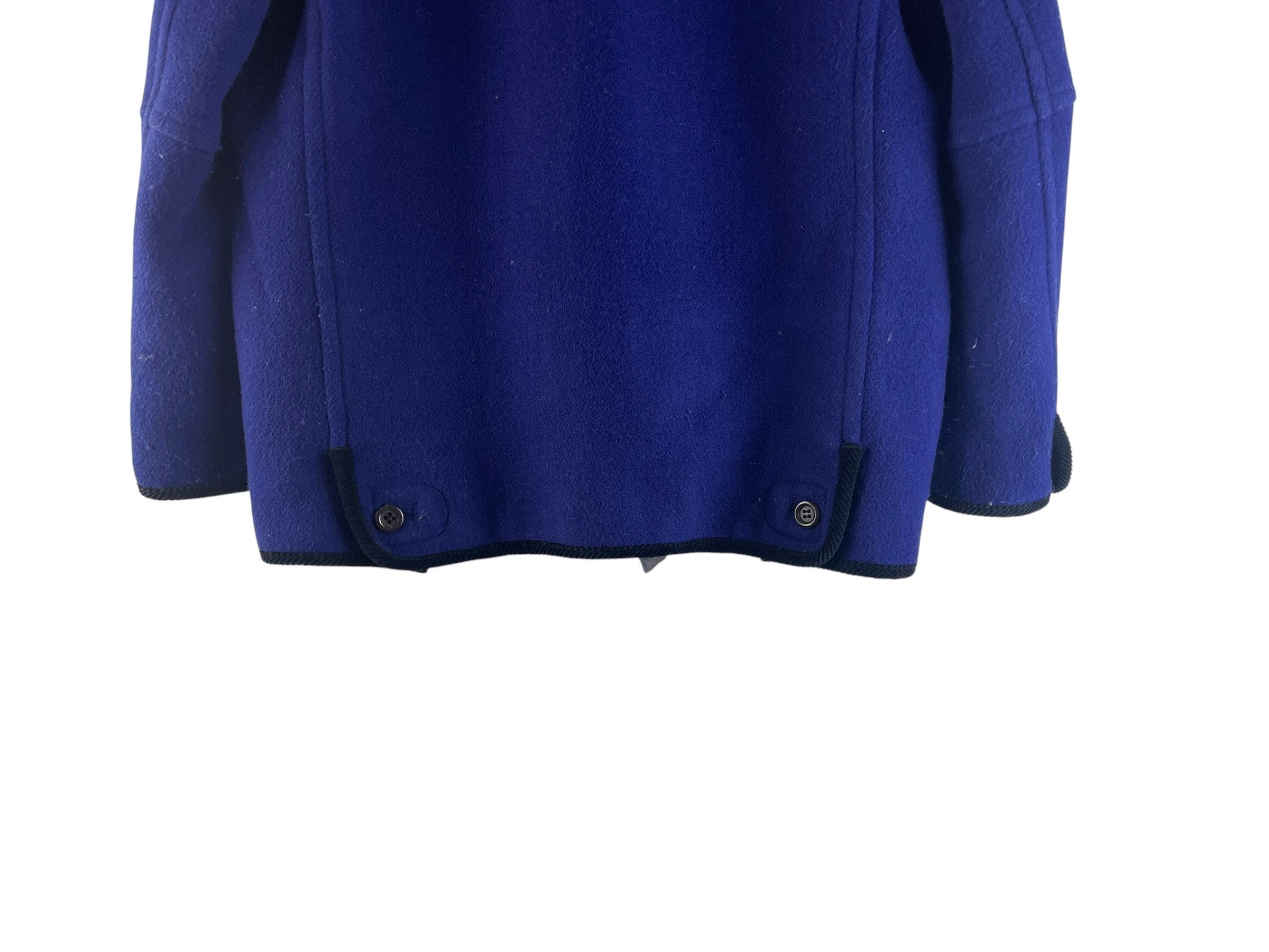 mercibeaucoup Mercibeaucoup A-net Blue Wool Short Coat Boxy Jacket Size US M / EU 48-50 / 2 - 12 Thumbnail