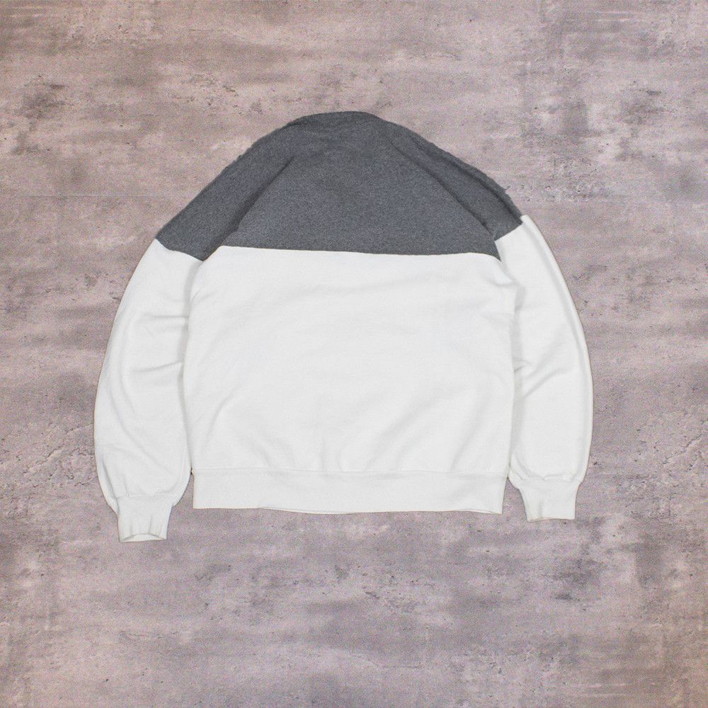 Vintage Vintage 1980's Ville De Quebec Half Zip Grey Sweater Size US L / EU 52-54 / 3 - 2 Thumbnail