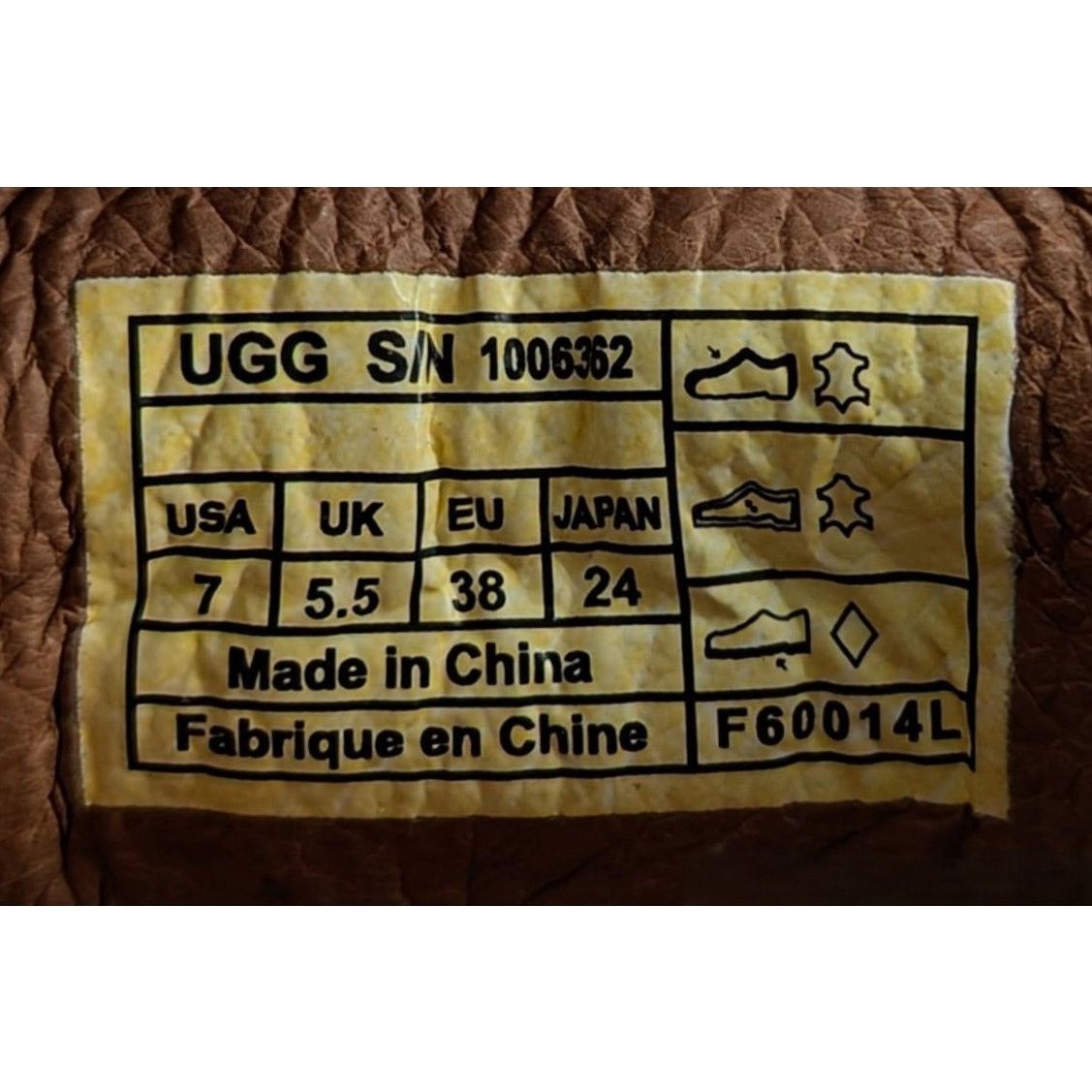 Ugg UGG Jenaya Leather Woven Strap Thong Sandals 7 Size US 7 / IT 37 - 5 Thumbnail