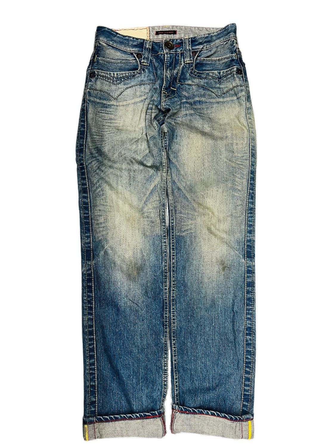 14th Addiction × Beauty Beast × Japan Blue Vintage Blue Way Rusty Flare Denim Size US 30 / EU 46 - 3 Thumbnail