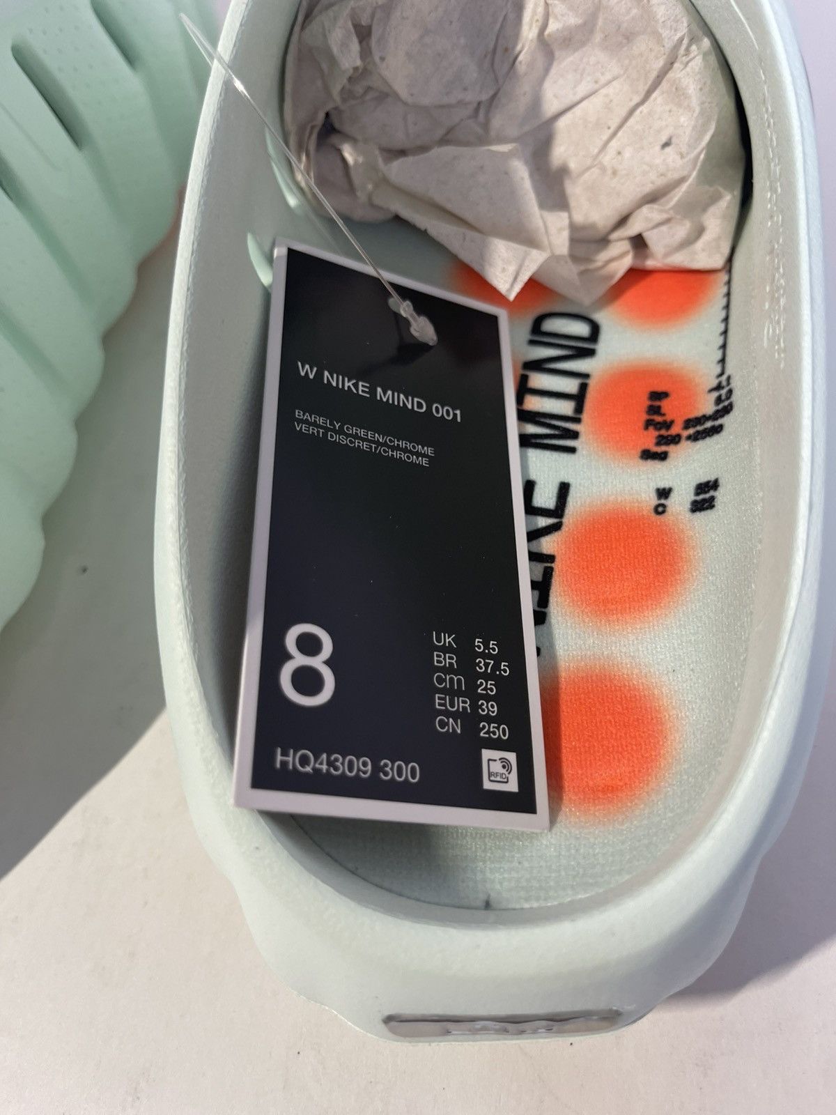 Nike Nike Mind 001 Slides Barely Green Size 8 WMNS IN HAND NOW Size US 8 / IT 38 - 6 Thumbnail