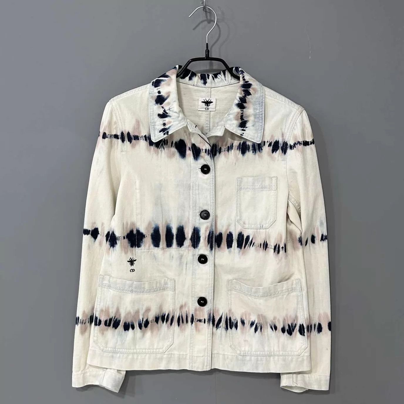 Dior Dior Tie-Dye Denim Shirt Jacket 36 Size XS / US 0-2 / IT 36-38 - 1 Thumbnail