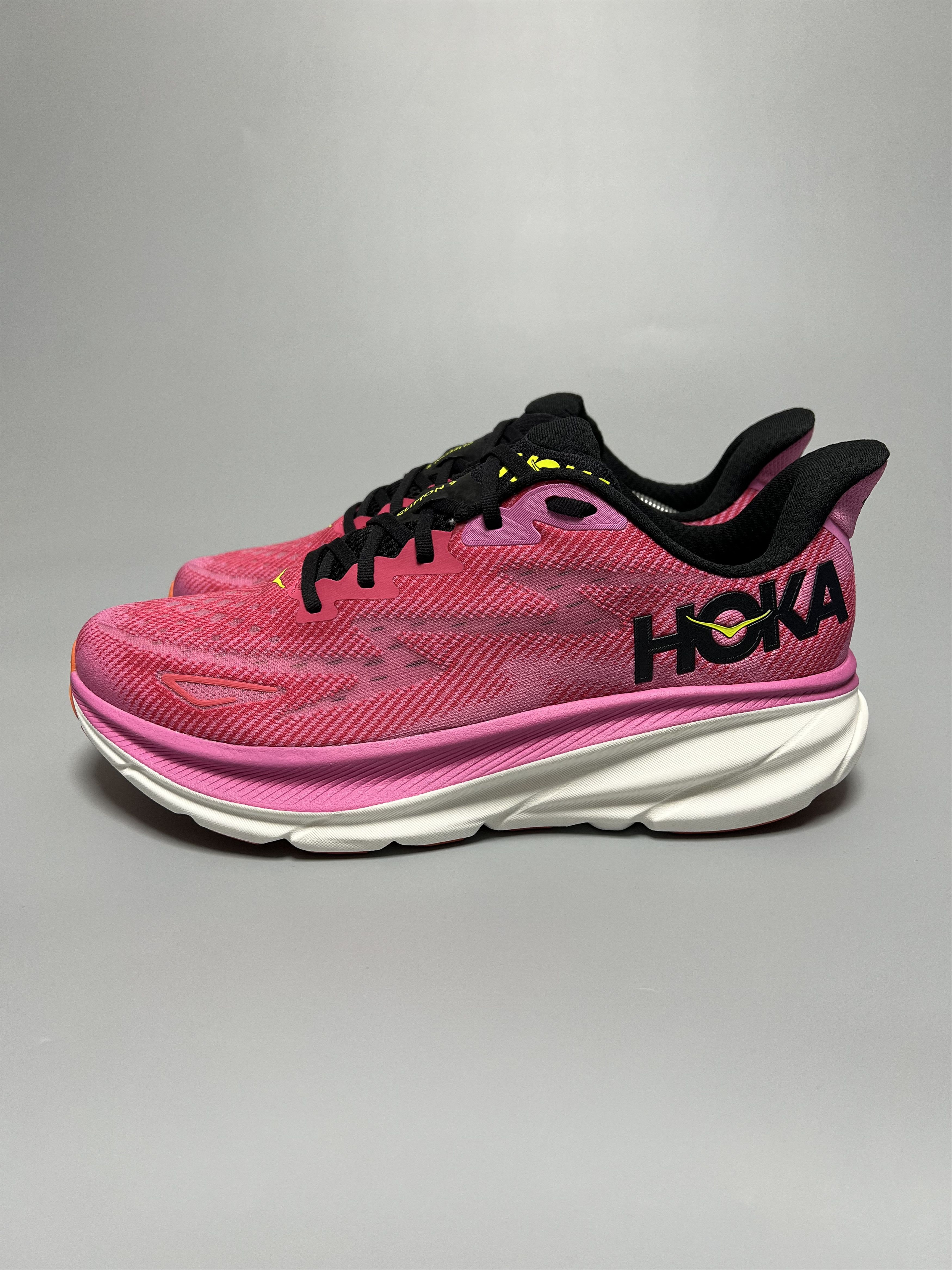 Hoka 12B Hoka One One Clifton 9 Running Shoes Walking Gym Size US 12 / IT 42 - 1 Thumbnail