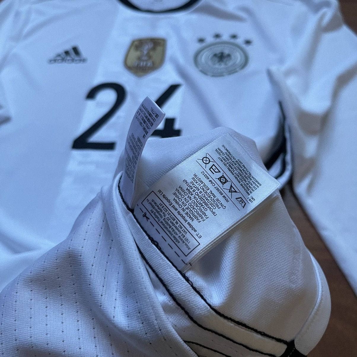 Adidas × Vintage GERMANY ADIDAS ADIZERO 2016 HOME JERSEY #24 BRANDT Size US L / EU 52-54 / 3 - 13 Thumbnail