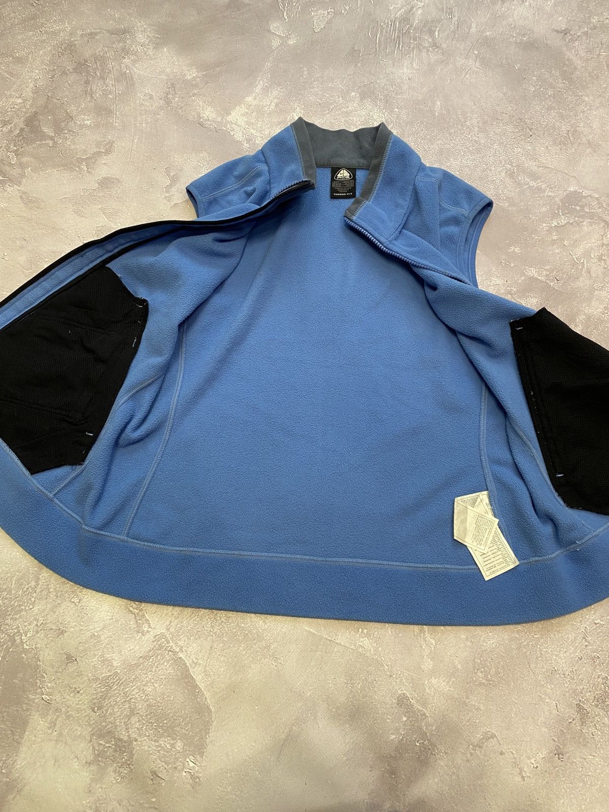 Nike ACG 90s Vintage Nike ACG Fleece Vest Full Zip Y2k Size S / US 4 / IT 40 - 10 Thumbnail