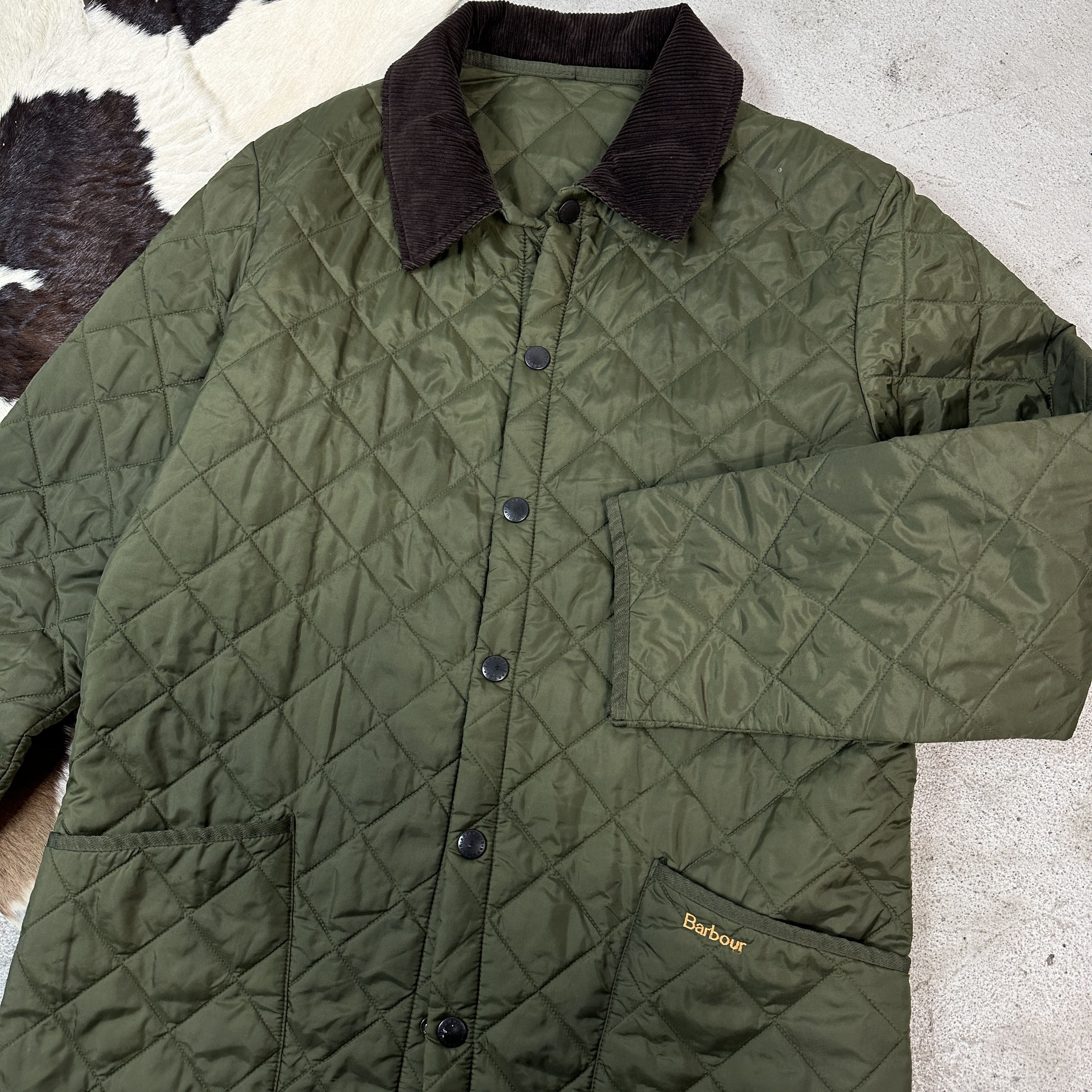 Barbour × Vintage Barbour Quilted Jacket Size M / US 6-8 / IT 42-44 - 4 Thumbnail