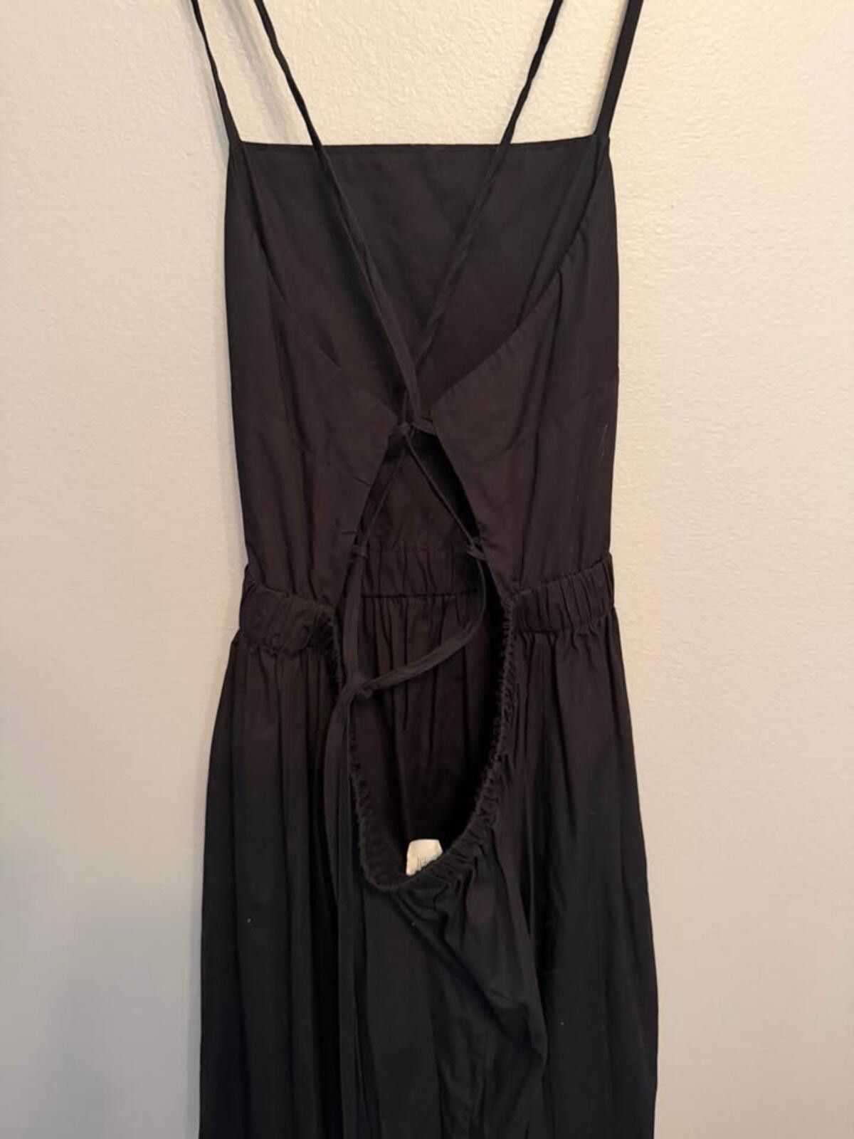 H&M H&M Criss Cross Open Back Dress 100% Cotton Women’s Large Size L / US 10 / IT 46 - 6 Thumbnail