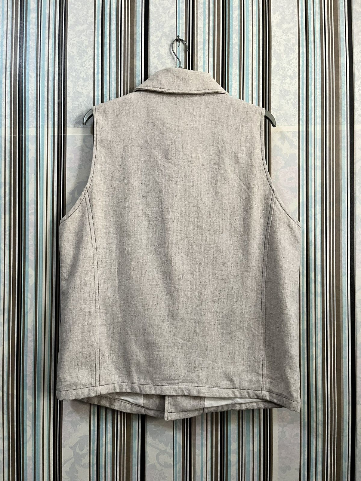 Japanese Brand 2000s ACOUSTIC waistcoat flap-poc #H2 Size US L / EU 52-54 / 3 - 4 Thumbnail