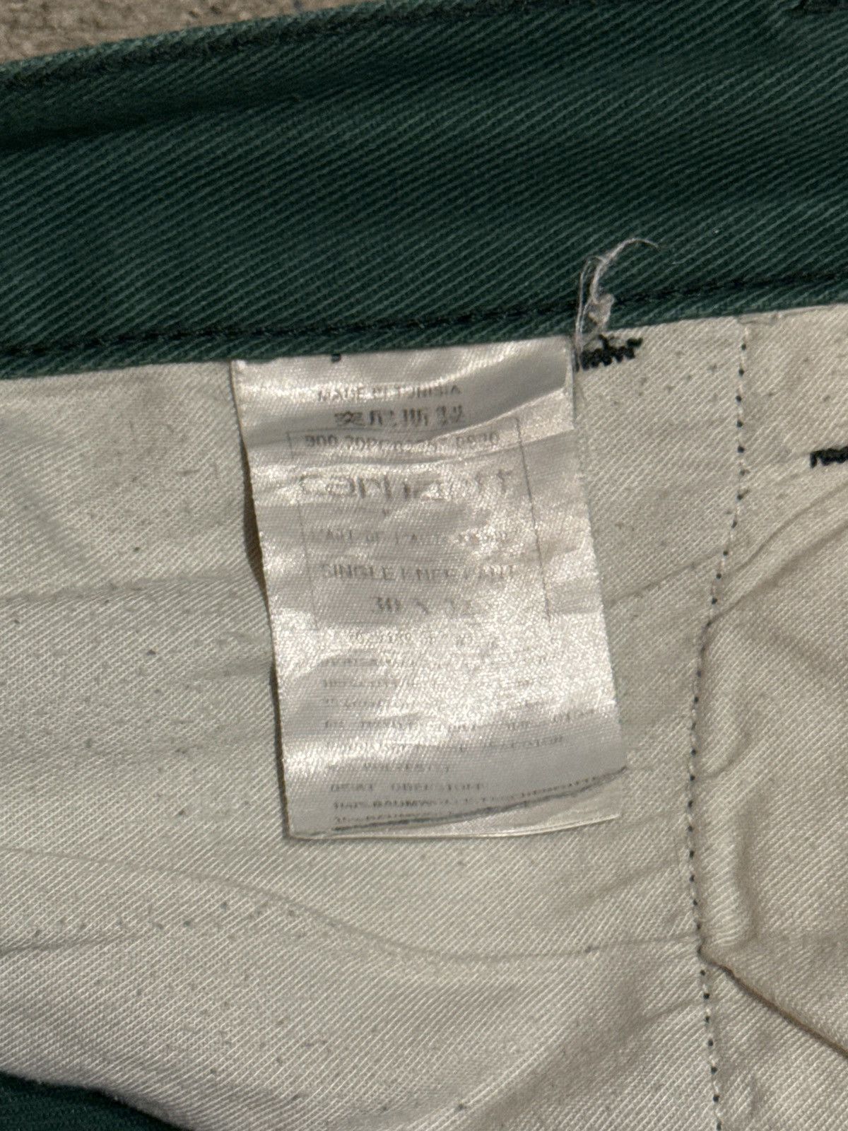 Carhartt Wip × Kar Karhart L’Art D’Lautomobile x Carhartt Work Pants Size US 30 / EU 46 - 6 Thumbnail