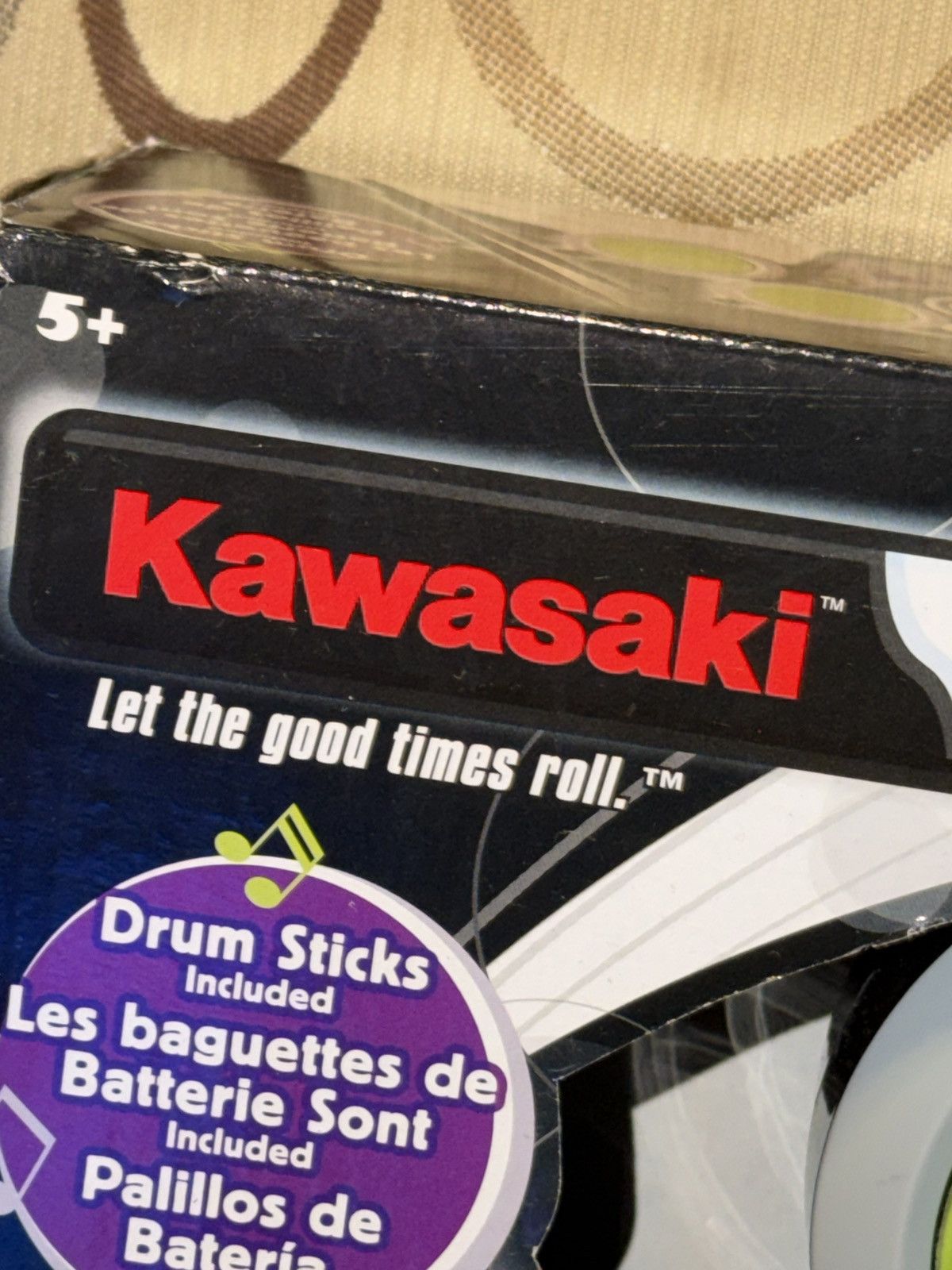 Other Kawasaki Music Jazzin Drum Toy Brand New In Box Never Used Size ONE SIZE - 3 Thumbnail