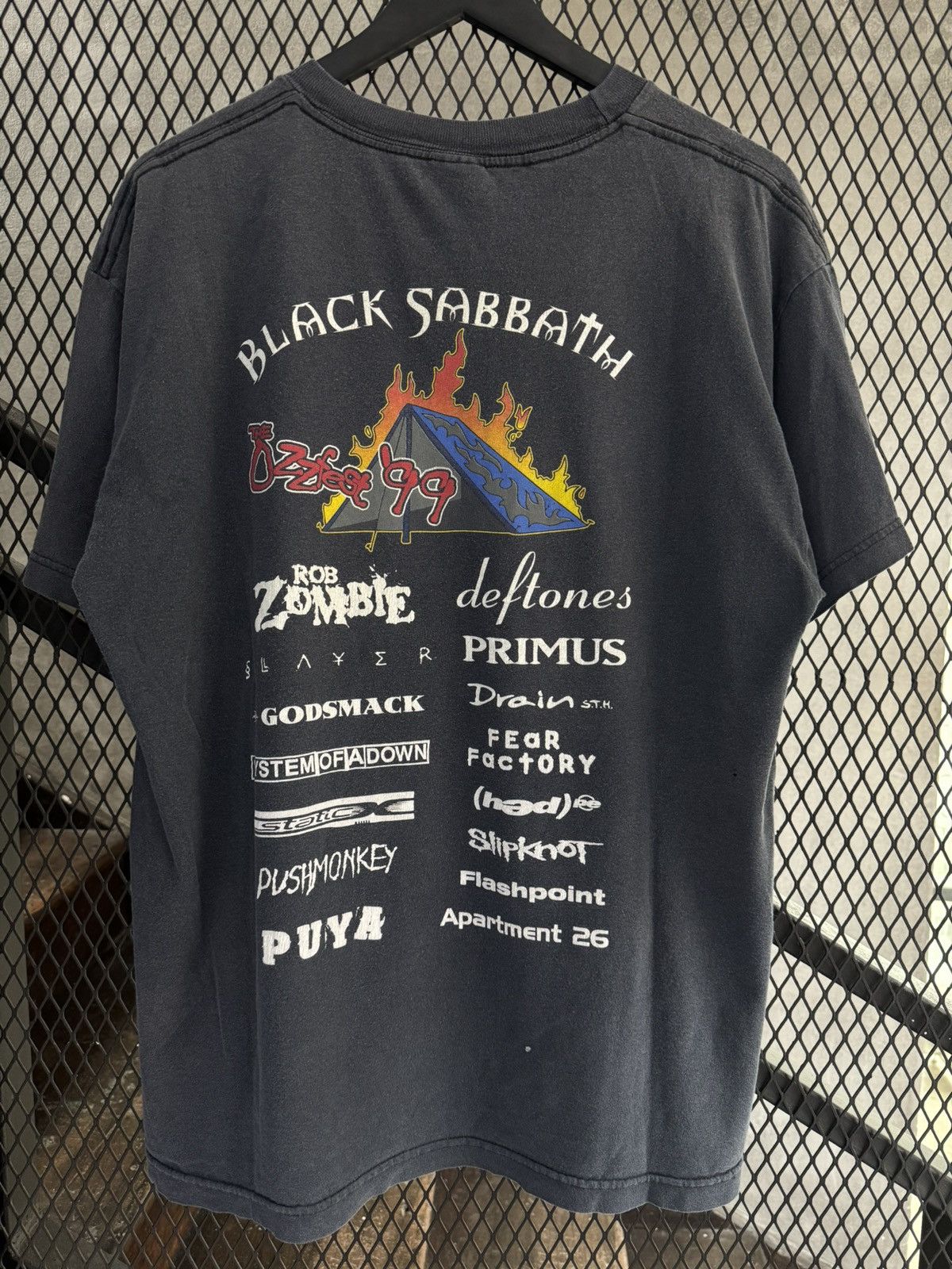 Ozzy Osbourne Vintage 1999 Ozzfest Ozzy Deftones System Of A Down & More Size US L / EU 52-54 / 3 - 5 Thumbnail