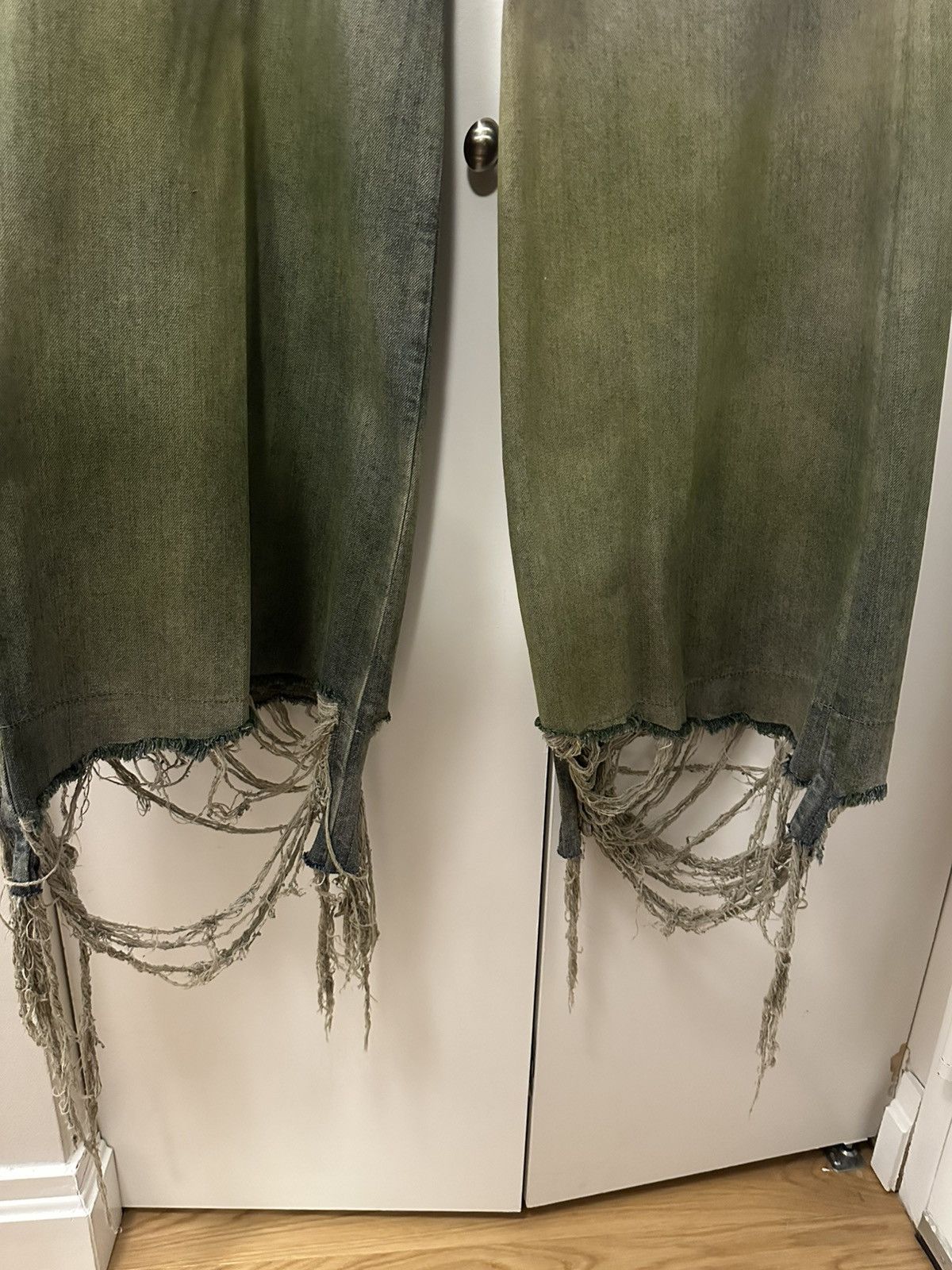 Rick Owens LUXOR Tailored Belas Acid Degrade Jeans, size 48 Size US 32 / EU 48 - 12 Thumbnail
