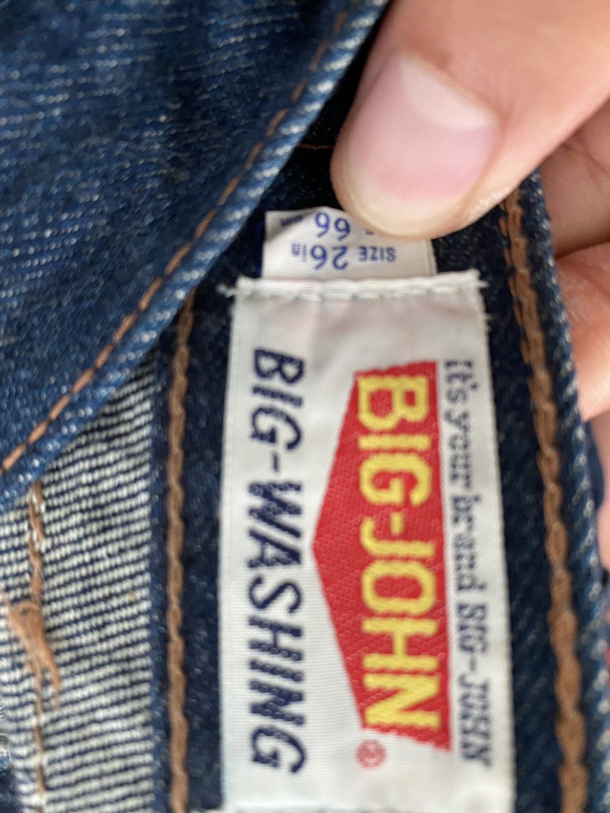 Big John Japanese Big John Super Flared Bootcut Denim Jeans Lgb Style Size US 26 / EU 42 - 5 Thumbnail