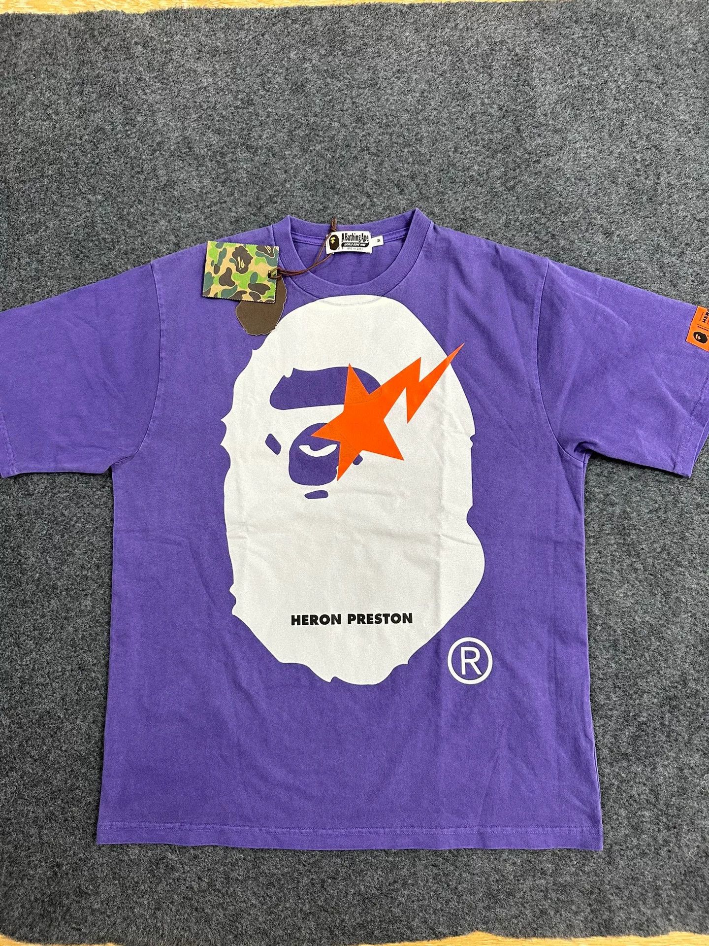 Bape Bape Heron Pre Ton Multi Shark T-Shirt Size US M / EU 48-50 / 2 - 1 Thumbnail