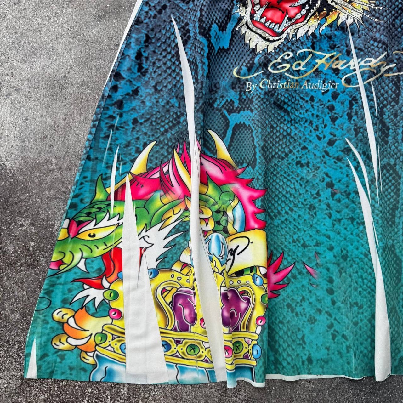 Christian Audigier × Ed Hardy Ed Hardy by Christian Audigier Y2K Era Dress Size M / US 6-8 / IT 42-44 - 5 Thumbnail