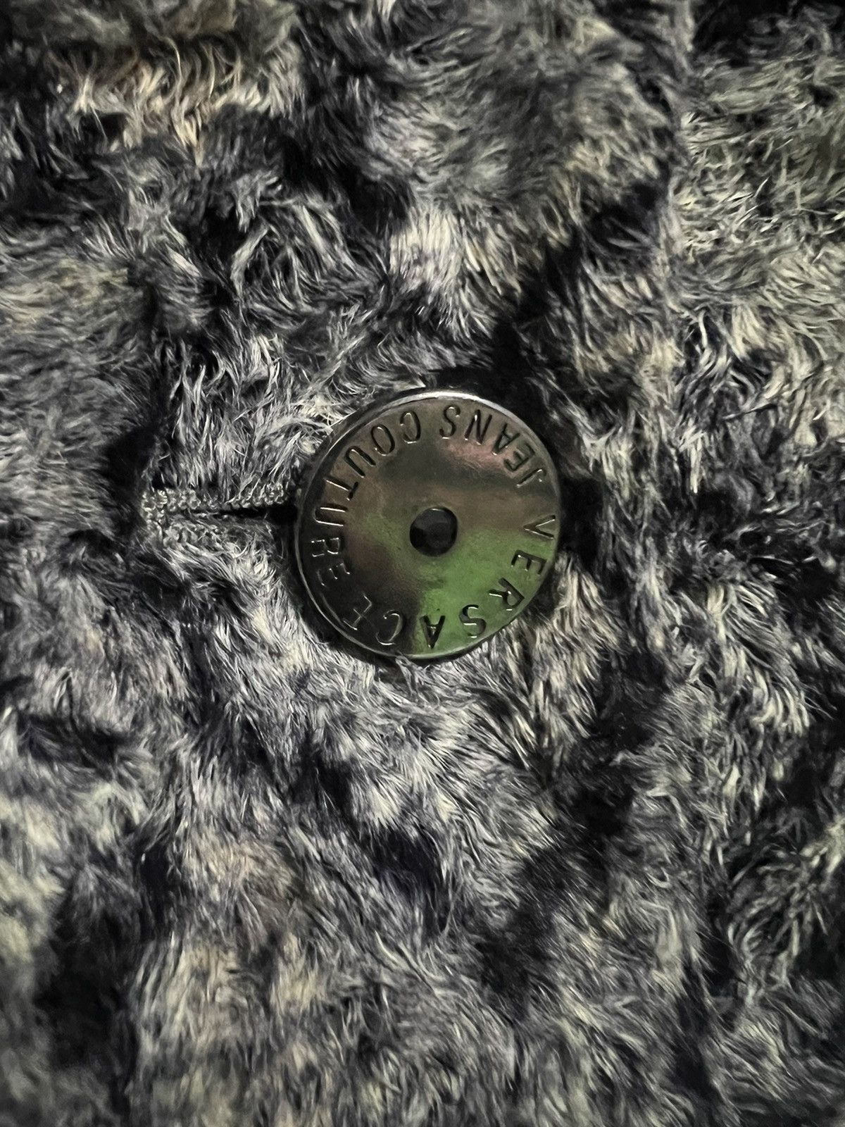Versace Jeans Couture × Vintage Versace Jeans Couture Women’s Python Fur Coats Size S / US 4 / IT 40 - 6 Thumbnail