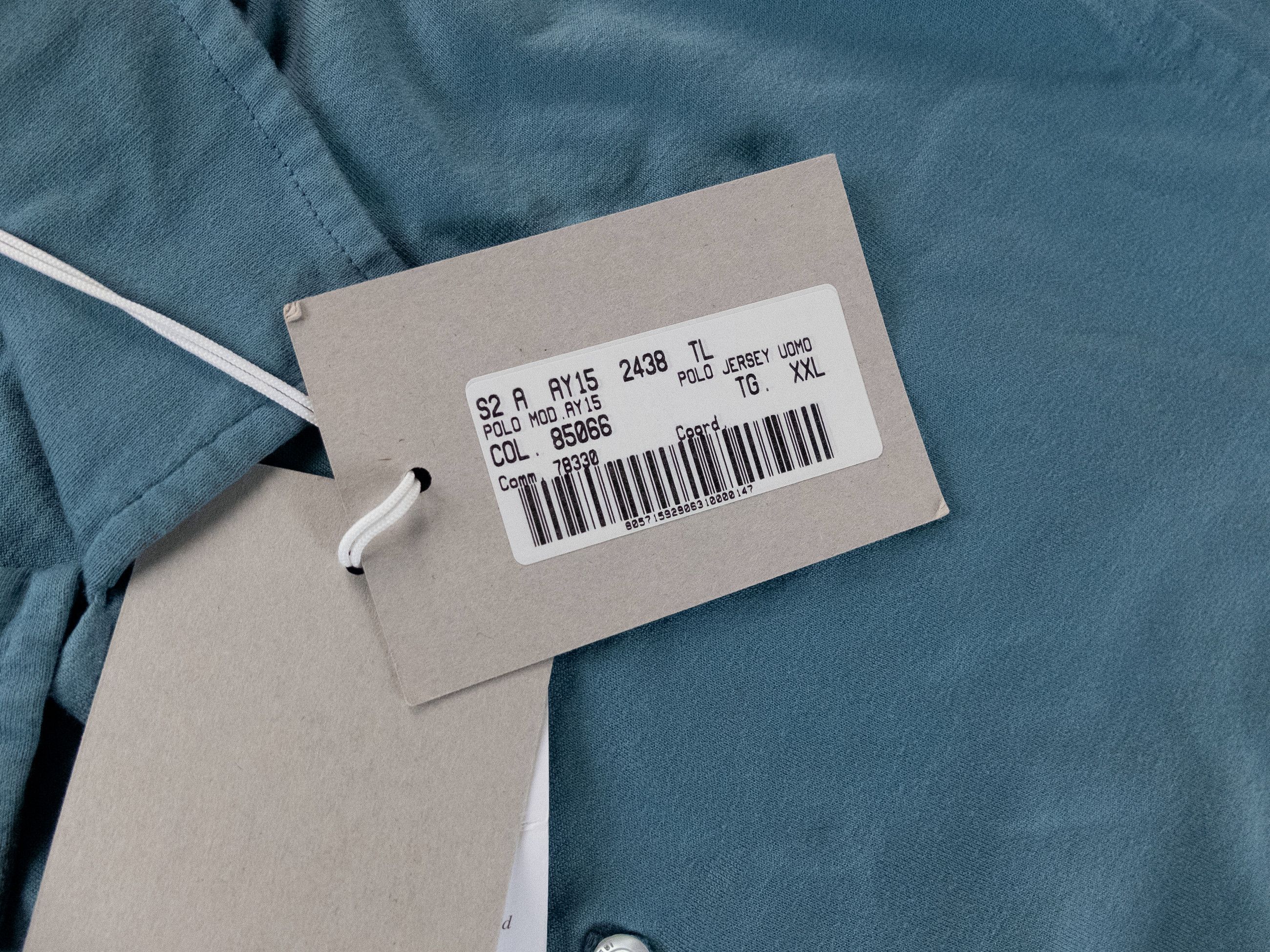 Aspesi ASPESI Italy blue cotton polo shirt Size XXL authentic q Size US XXL / EU 58 / 5 - 4 Thumbnail