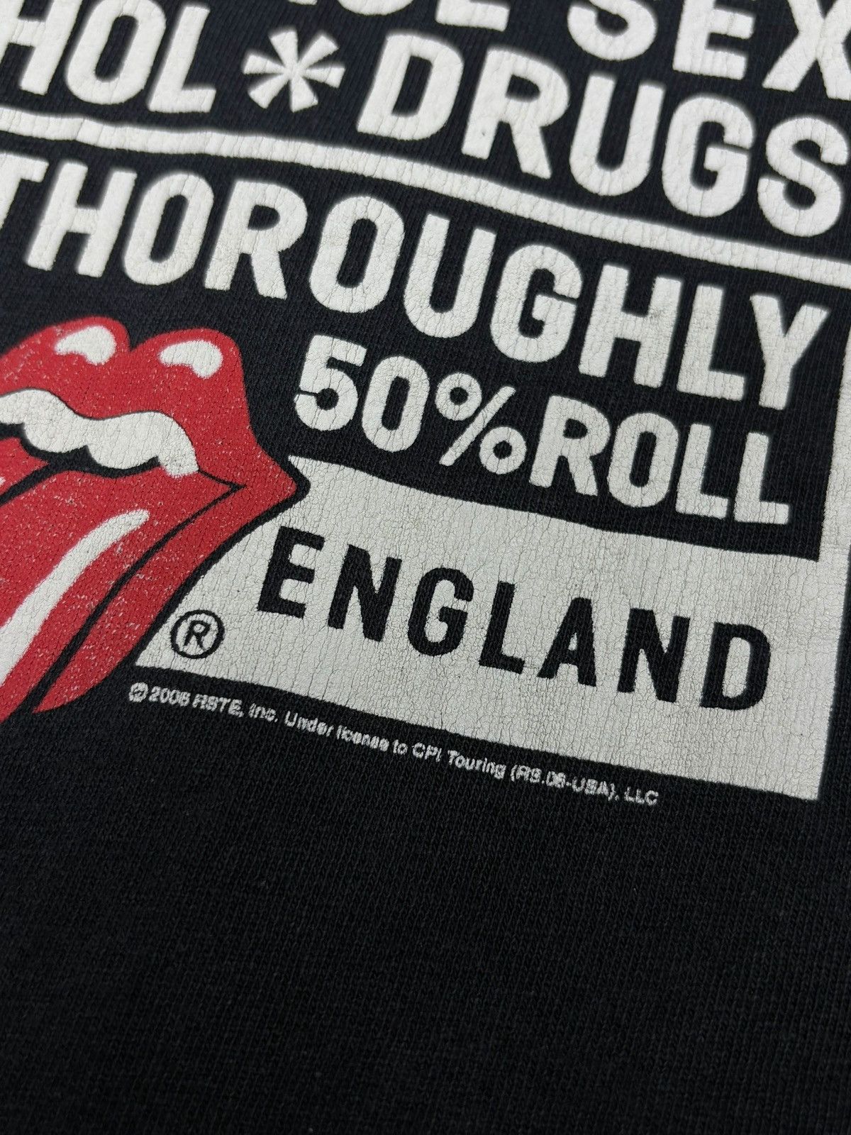 Band Tees Vintage 2006 The Rolling Stones Band Tour T-shirt Size US XL / EU 56 / 4 - 7 Thumbnail