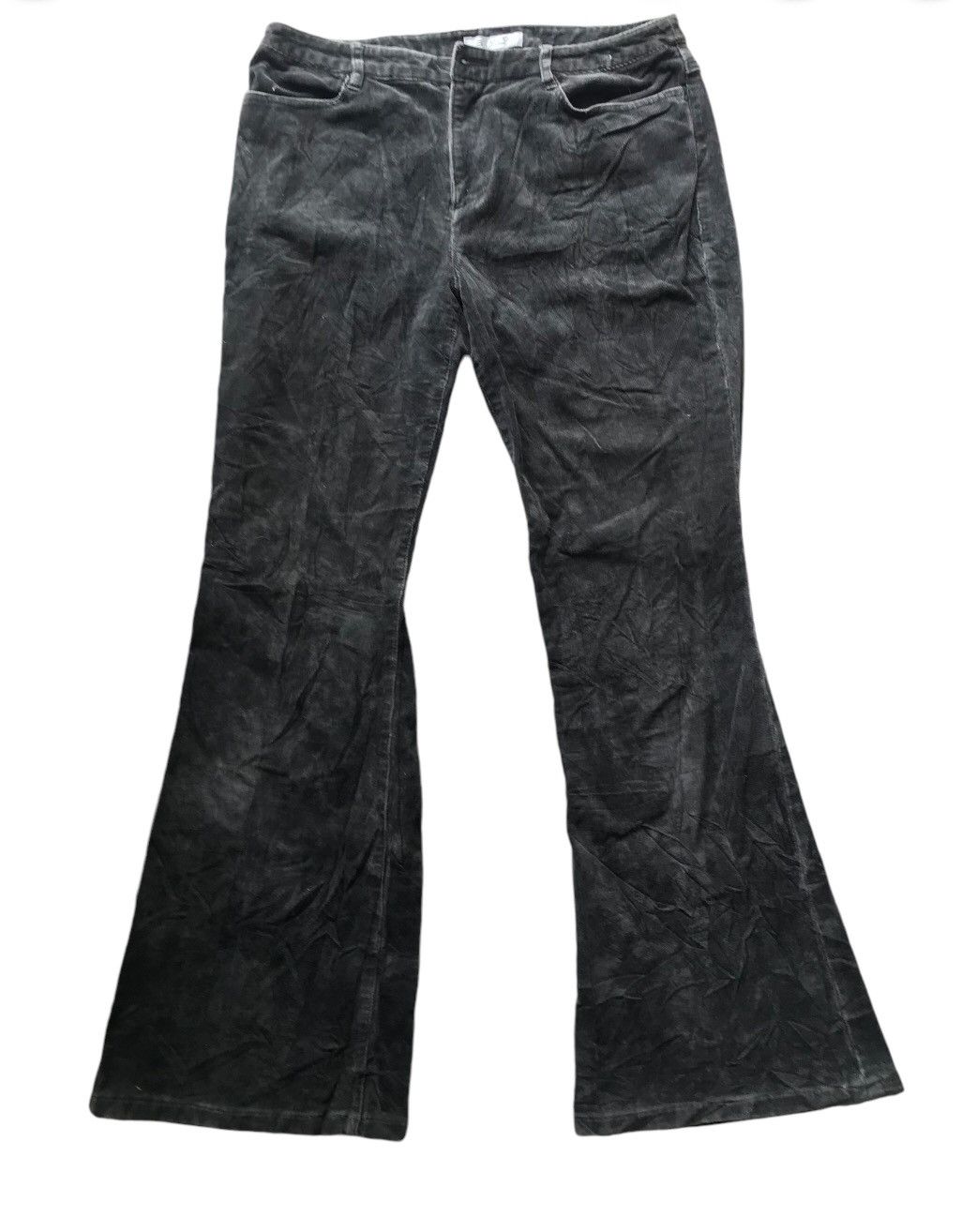 Japanese Brand MICHEL KLEIN PARIS CORDUROY FLARED WIDE LEG BOOTCUT Size US 30 / EU 46 - 1 Thumbnail