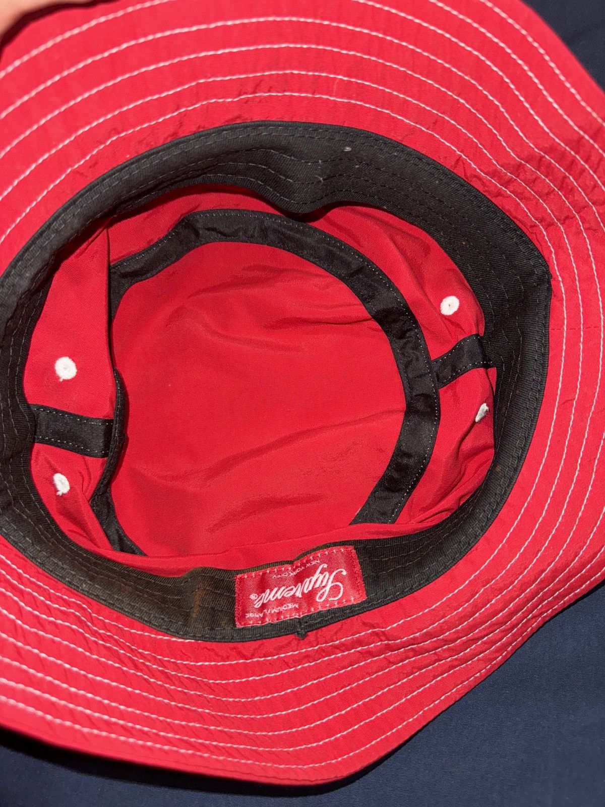Supreme Supreme Bucket Hat Red Size ONE SIZE - 3 Thumbnail