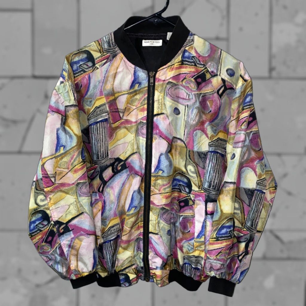 Robert Stock Silk Jacket | Grailed