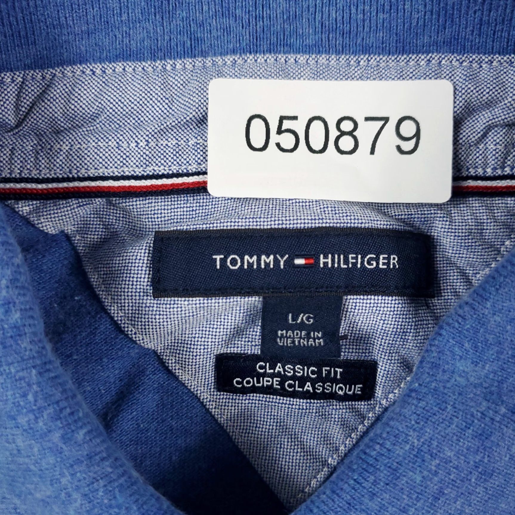 Tommy Hilfiger VINTAGE Tommy Hilfiger Polo Shirt Mens L Blue Polo Adult Large Blue Logo Casual Short Sleeve Sports Modern Preppy Mens Size US L / EU 52-54 / 3 - 8 Thumbnail