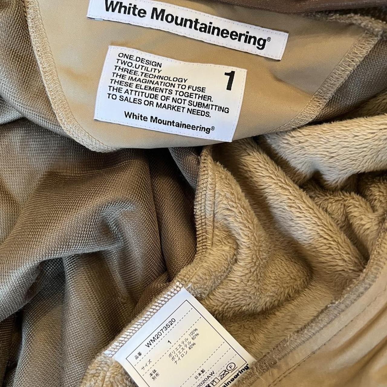 White Mountaineering Fleece Paneled Zip Up Jacket Size US S / EU 44-46 / 1 - 4 Thumbnail
