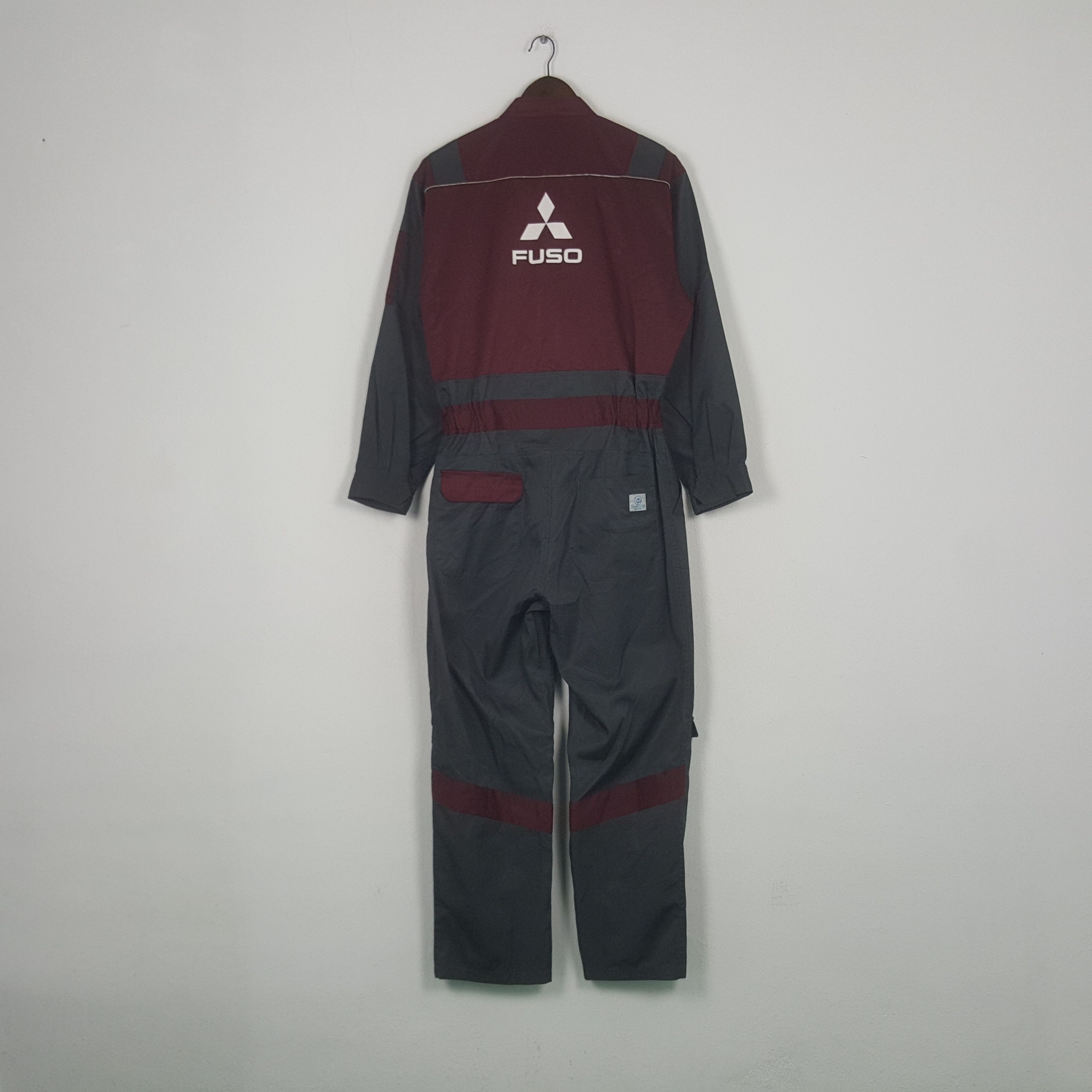Japanese Brand Vintage Mitsubishi Fuso Racing Coverall Jacket Size US M / EU 48-50 / 2 - 1 Thumbnail