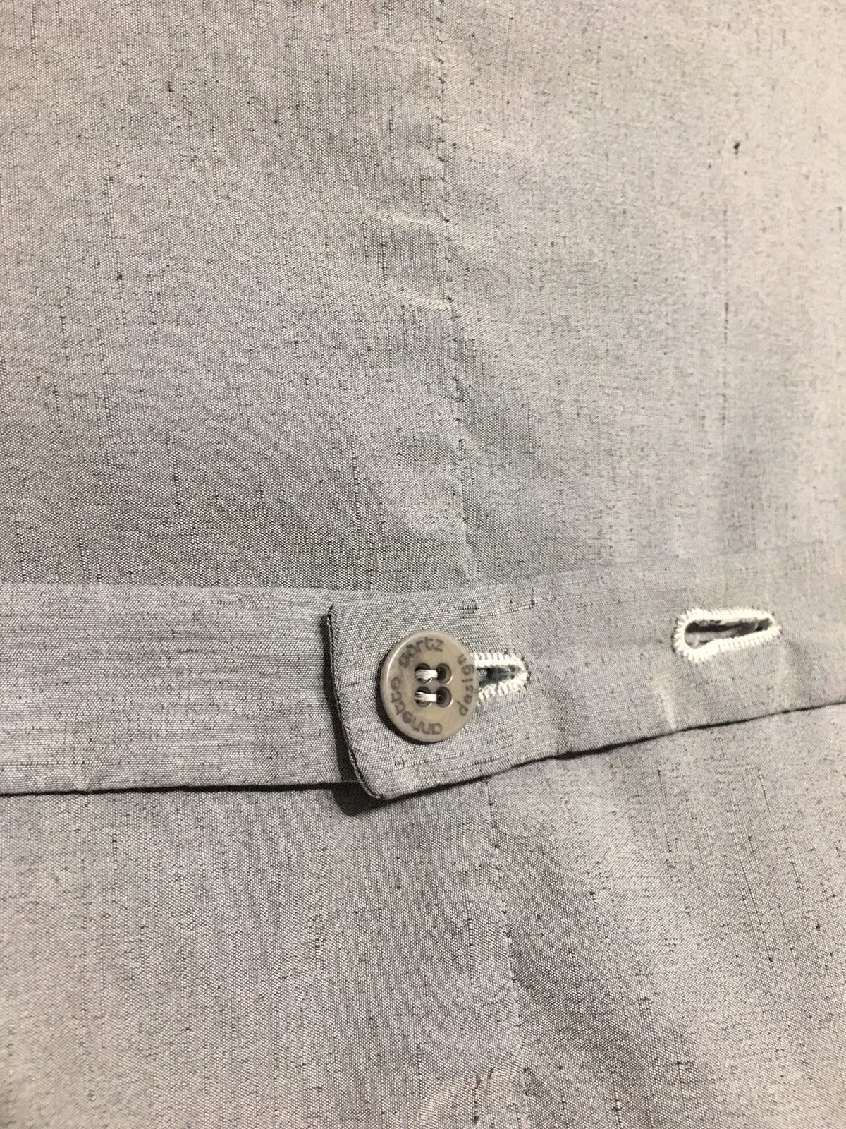 Annette Gortz Annette Gortz Linen Grey Coat Jacket Size EU 34 Size S / US 4 / IT 40 - 6 Thumbnail