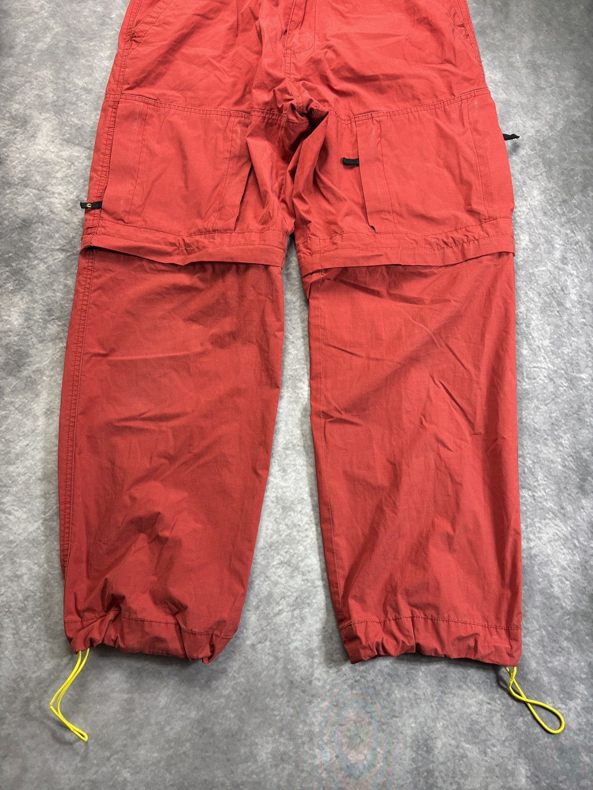 Other × Vintage 1990s Nylon Cargo Pants Vintage Convertible Zip Off Shorts Size US 32 / EU 48 - 10 Thumbnail